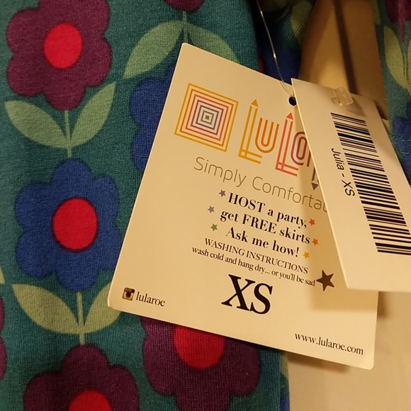 🆕 LuLaRoe Julia Dress - Picture 4 of 5